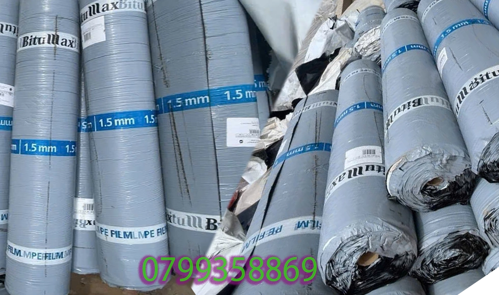 Màng Chống Thấm Tự Dính Bitumax