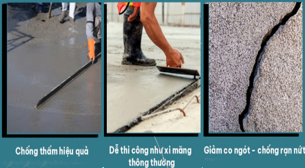 Ưu điểm vượt trội Xi Măng CX Men