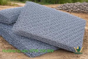Rọ đá mạ kẽm tại Đông Hà dùng gia cố bờ sông, kè biển, chống xói mòn hiệu quả